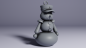 Preview: Uniformed snowman